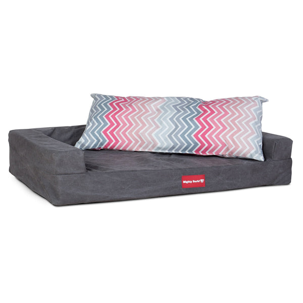 The-Bailey-Giant-Memory-Foam-Pillow-For-On-Dog-Beds-Geo-Print-Pink_2