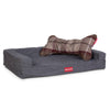 The-Bone-Bone-Shaped-Pillow-For-On-Dog-Beds-Tartan-Mulberry_5