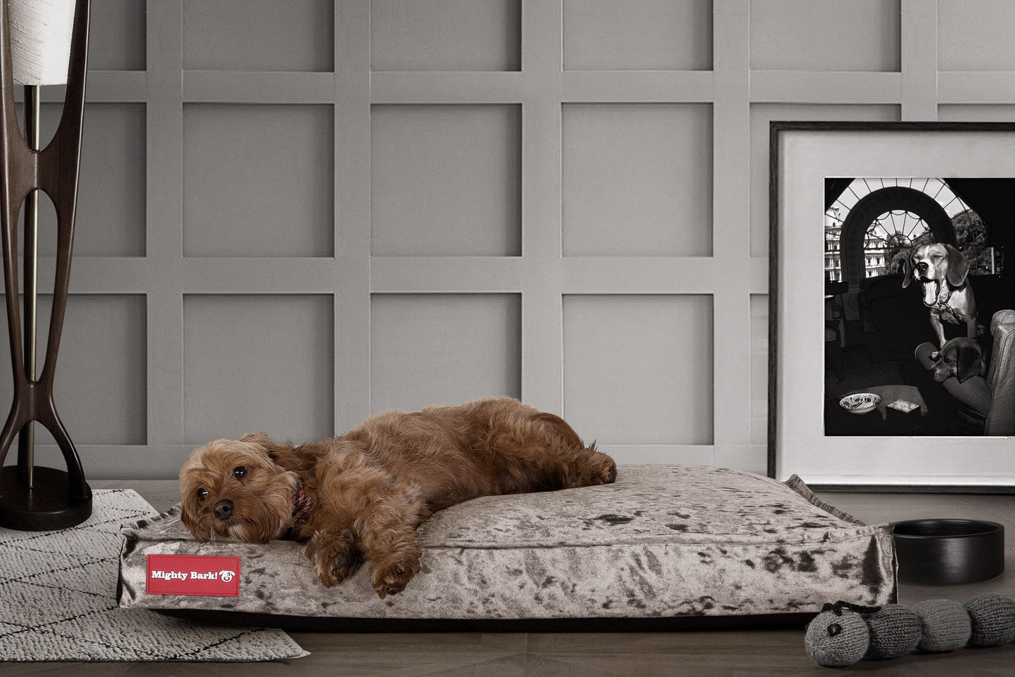 the-mattress-orthopedic-classic-memory-foam-dog-bed-glitz-silver_2