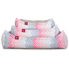 the-nest-orthopedic-memory-foam-dog-bed-geo-print-pink_1