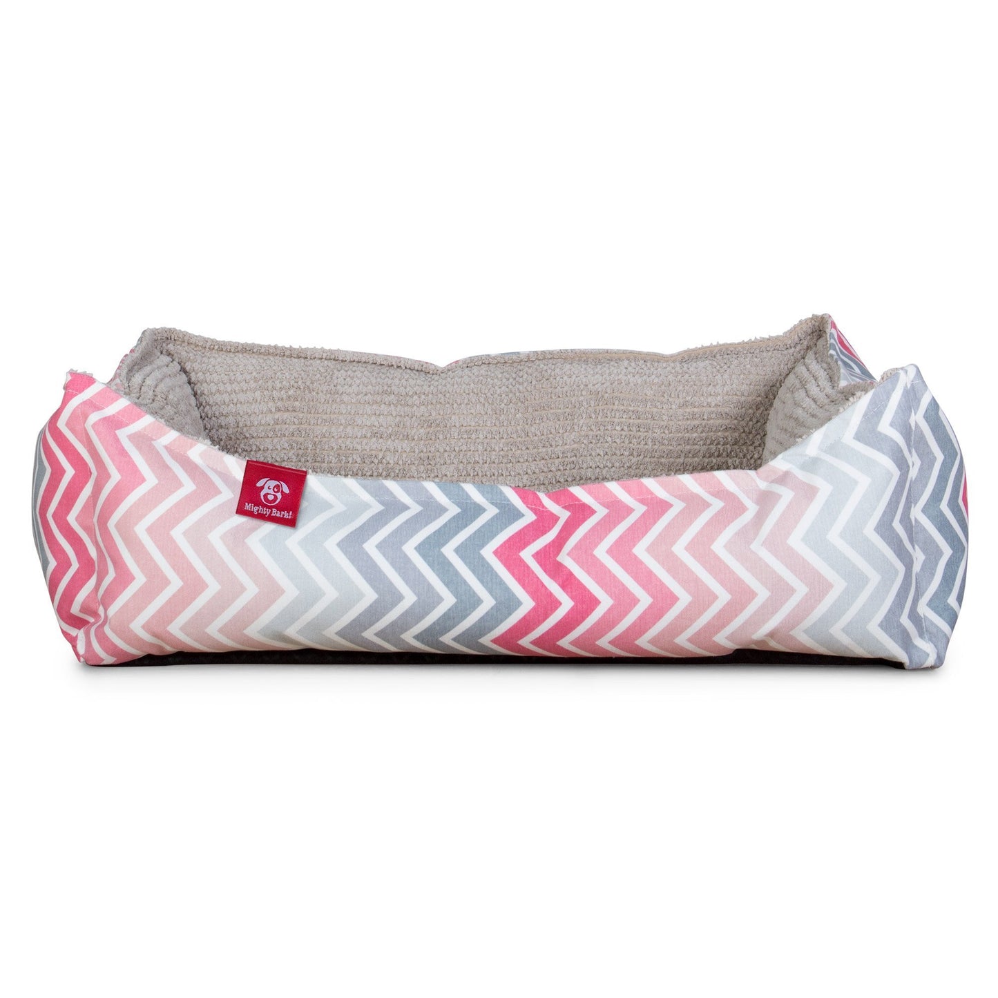 the-nest-orthopedic-memory-foam-dog-bed-geo-print-pink_6