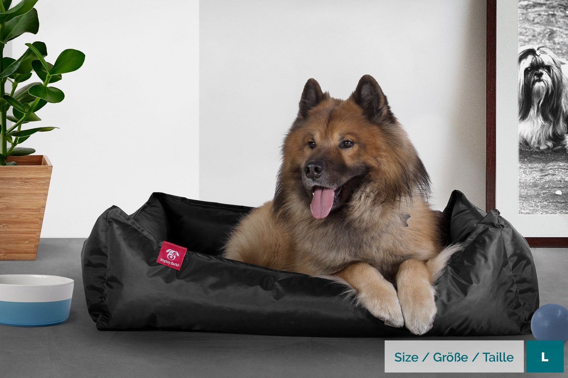 the-nest-orthopedic-memory-foam-dog-bed-waterproof-black_2